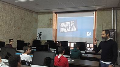 Visita de 1º de Bachillerato a la Universidad Pontificia