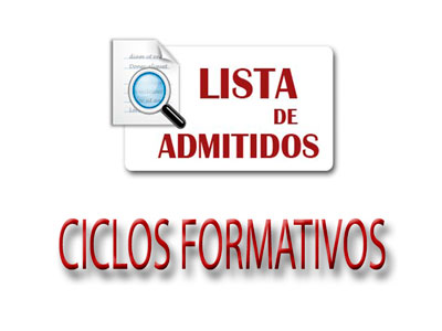 Listados de baremo Ciclos Formativos