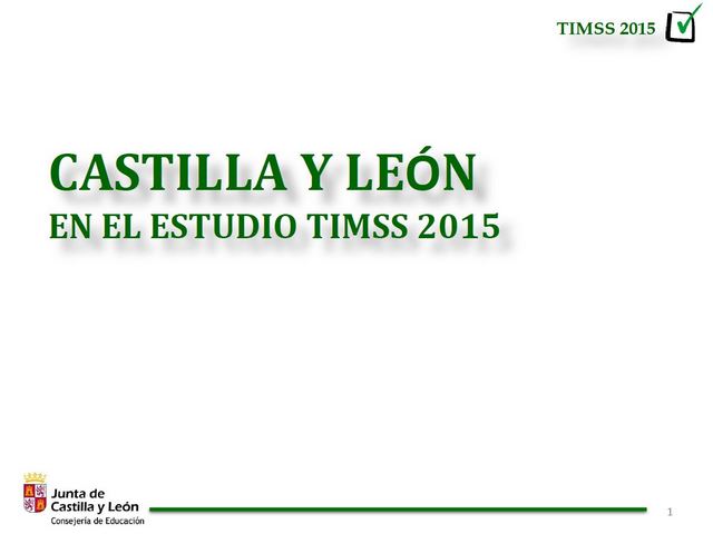 Estudio TIMSS 2015