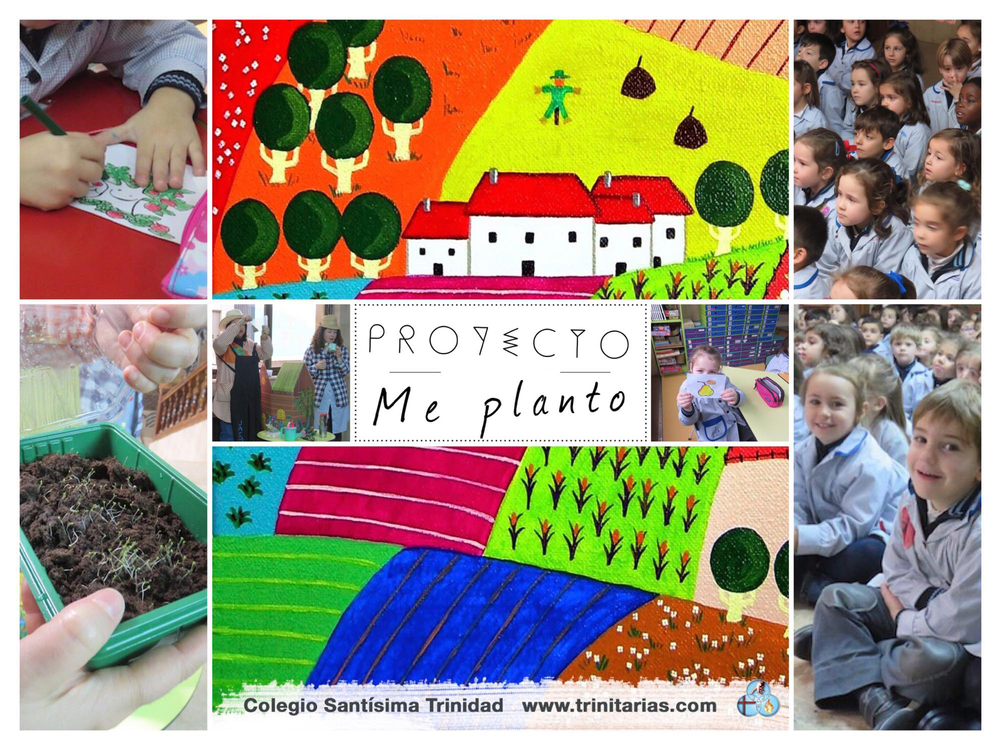 Los alumnos de Infantil y su “Me planto”
