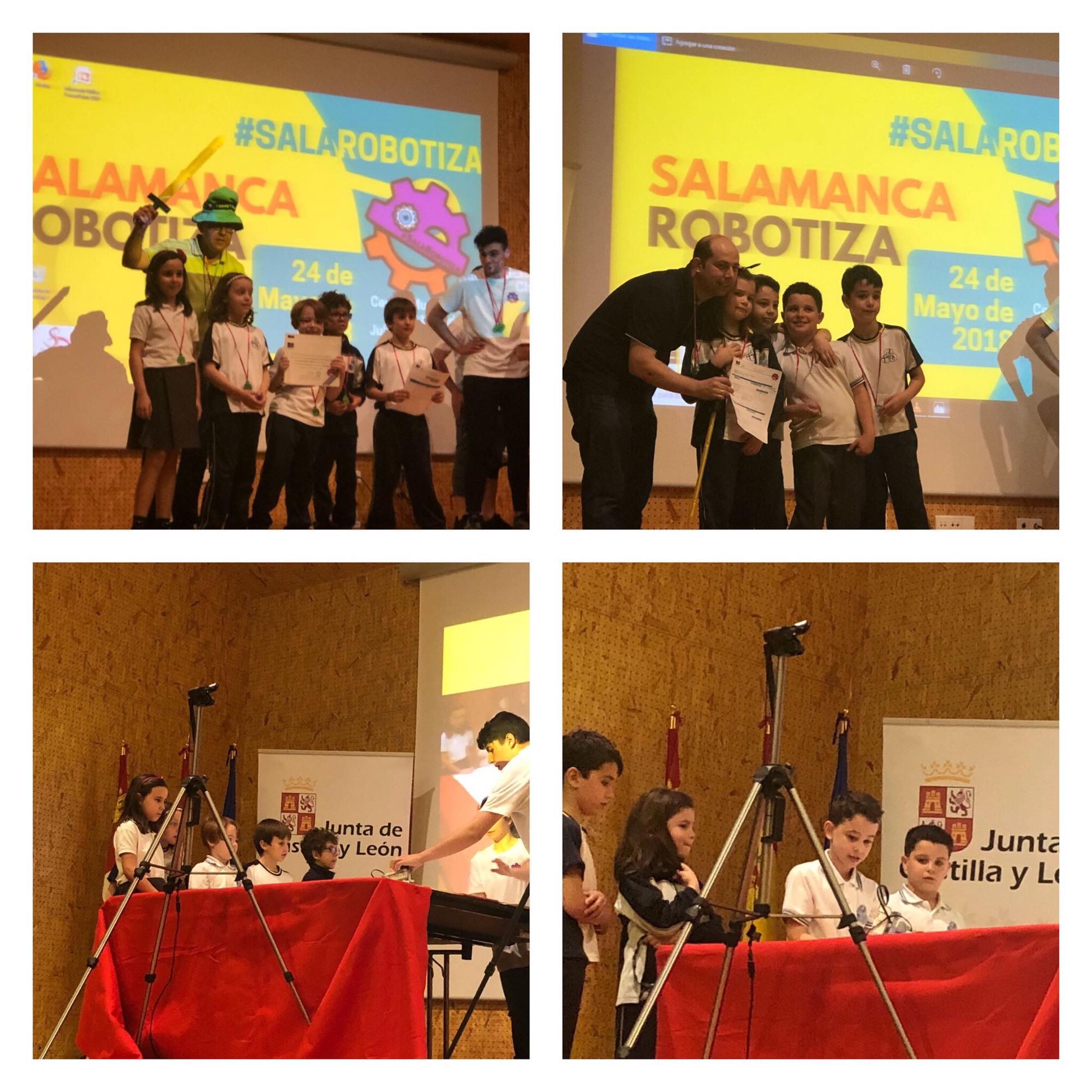 colegio santisima trinidad-feria robotica salamanca