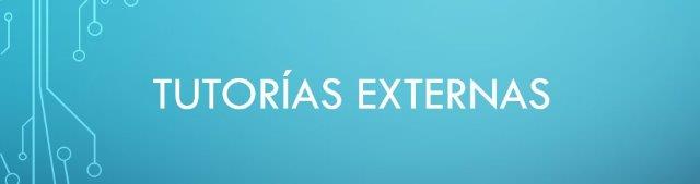 Tutorías externas Curso 2018-2019