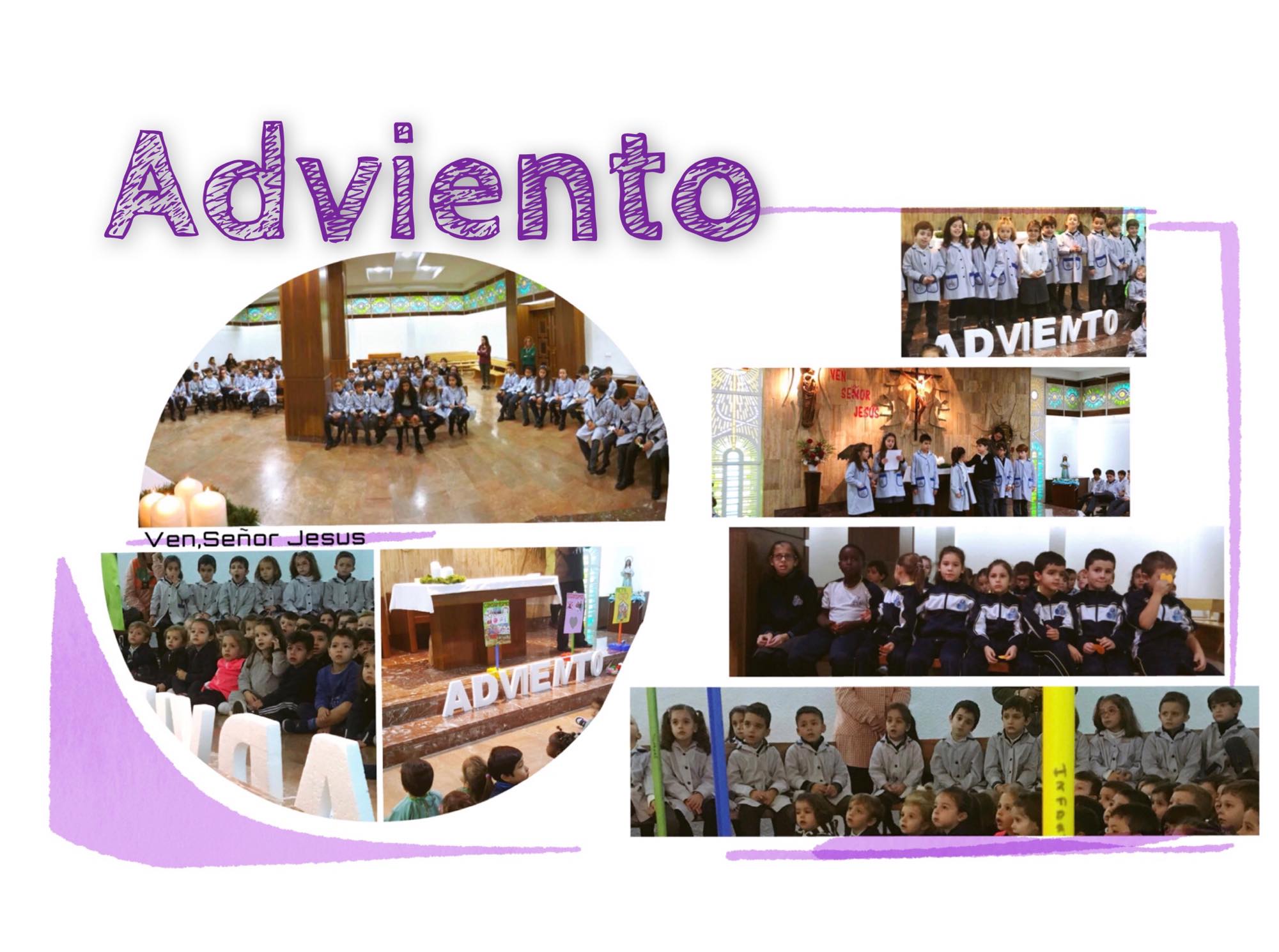 Comenzamos el adviento en E.Infantil y Primaria