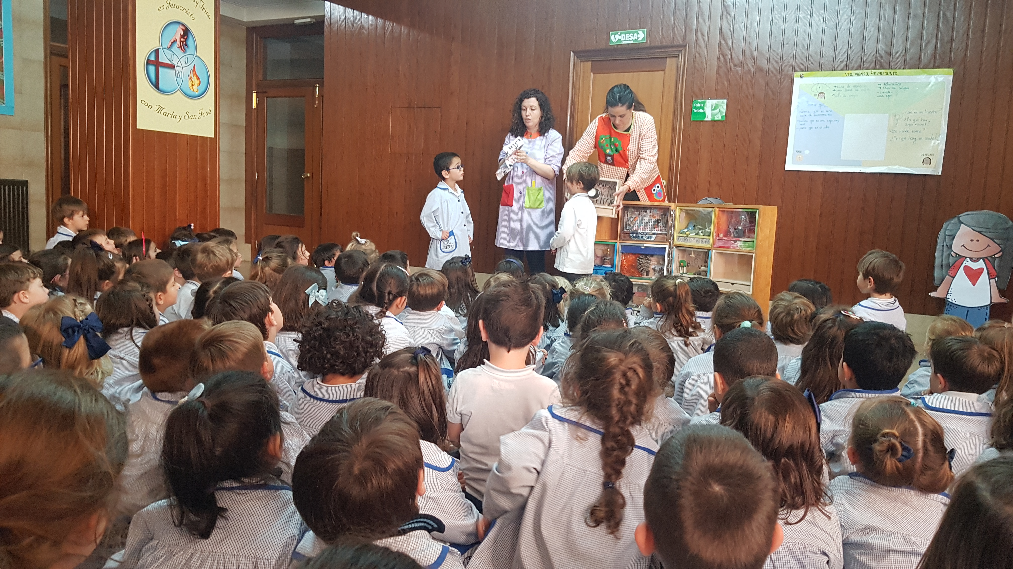 Big Valise viaja hasta el Colegio
