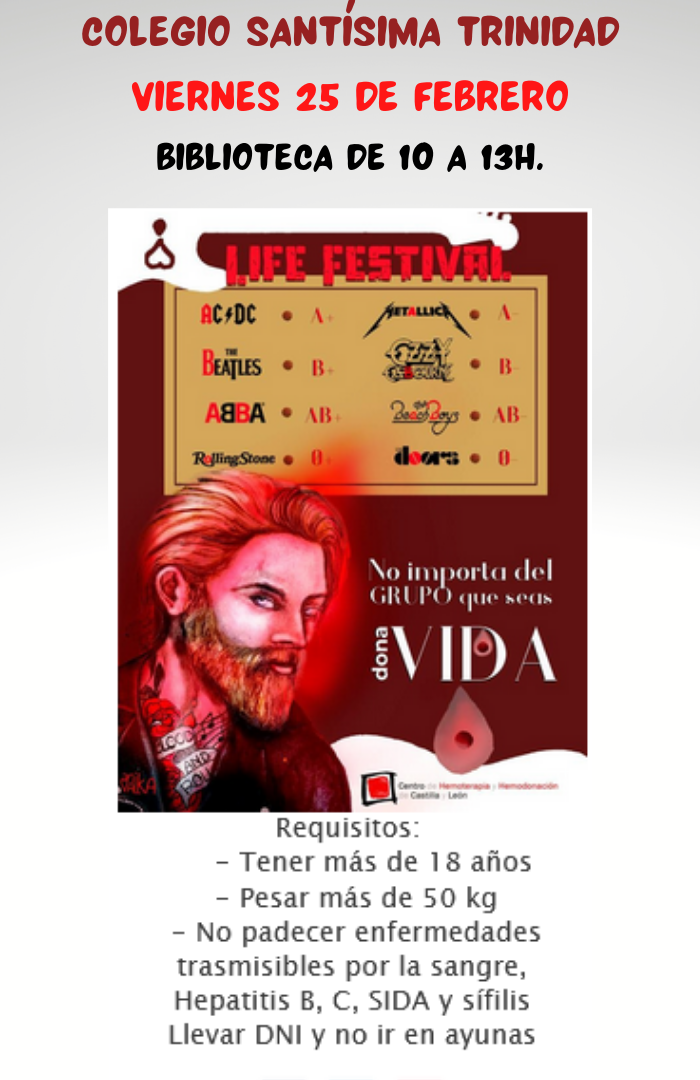 donación de sangre